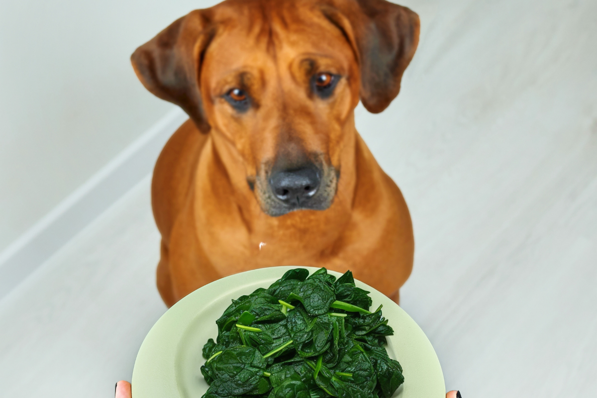Is spinach ok for dogs online