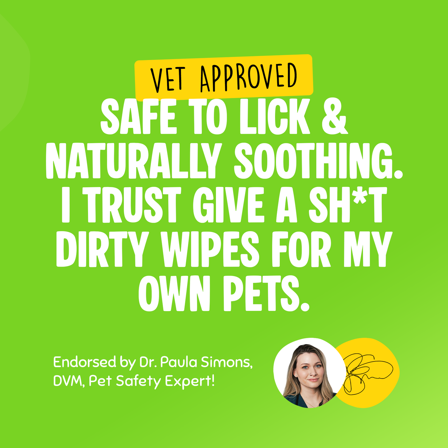 Lick-Safe Hypoallergenic Pet Wipes for Dogs & Cats