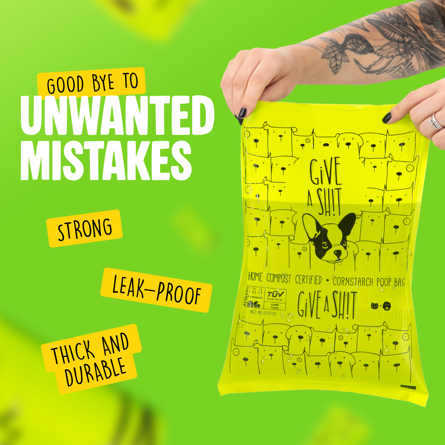 Certified Compostable Dog Poop Bags