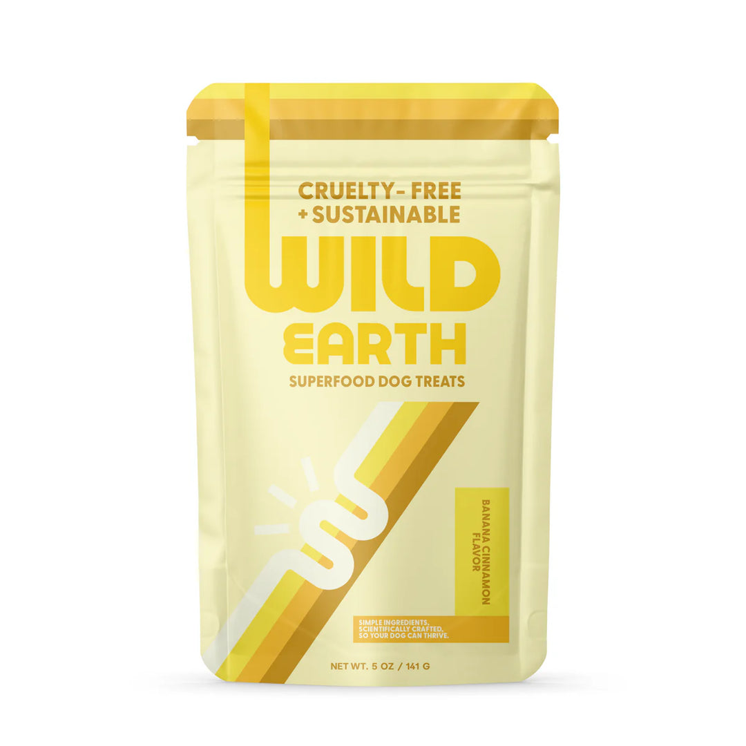 3 Pack - Superfood Dog Treats with Koji (5 oz per bag) by Wild Earth