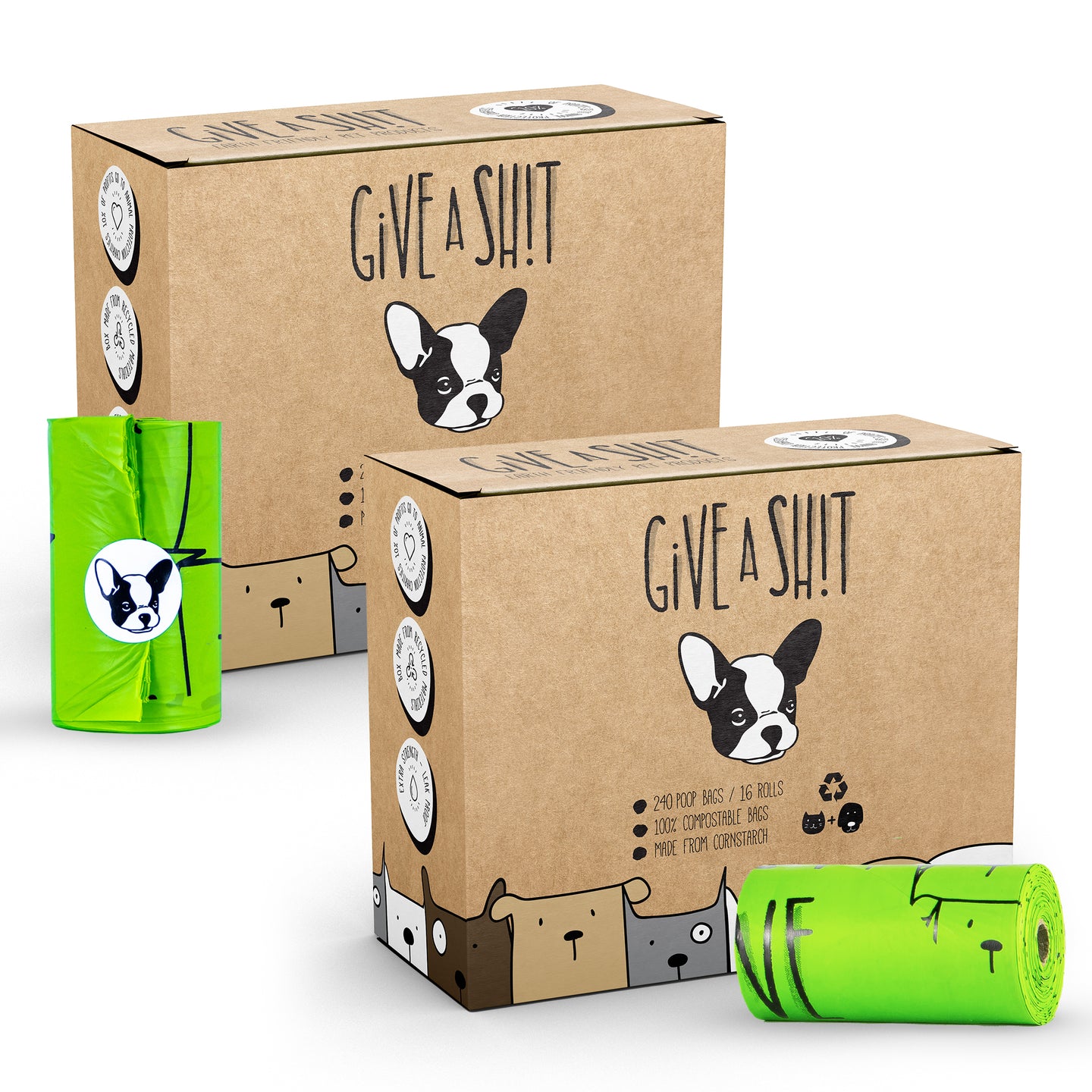 Certified Compostable Dog Poop Bags