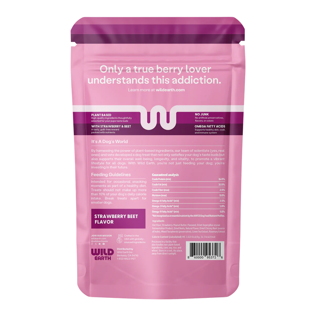 3 Pack - Superfood Dog Treats with Koji (5 oz per bag) by Wild Earth