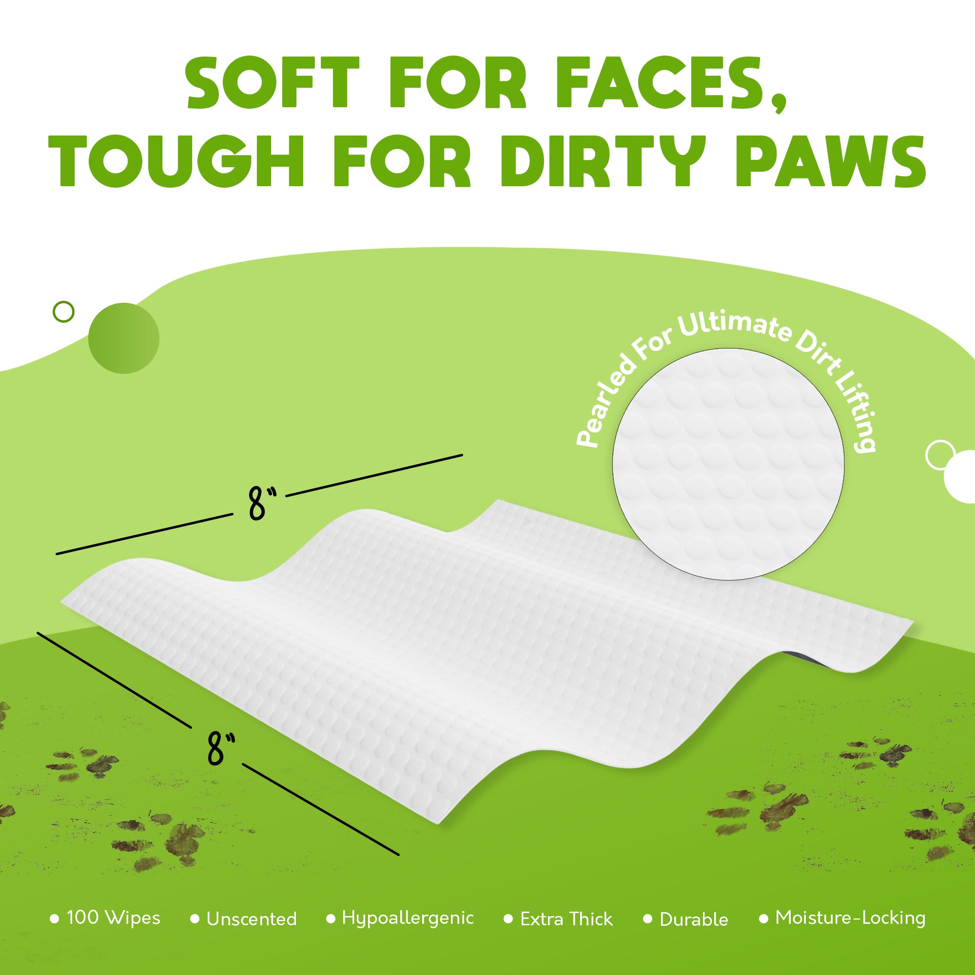 Plant-Based Full Body Pet Wipes