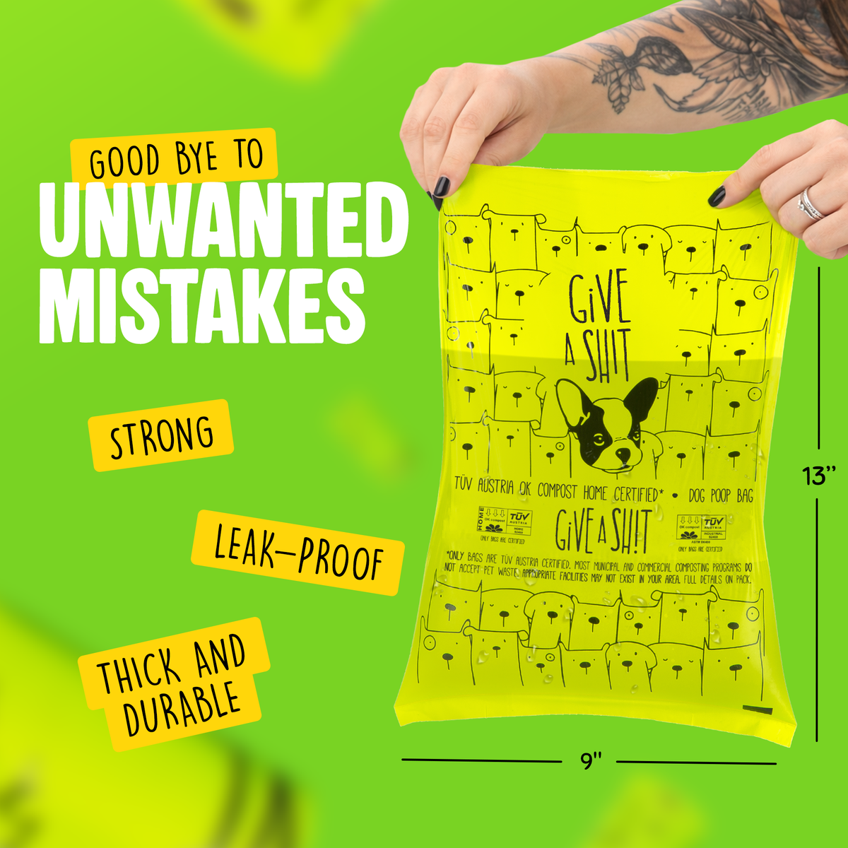 Extra Thick Dog Poop Bags