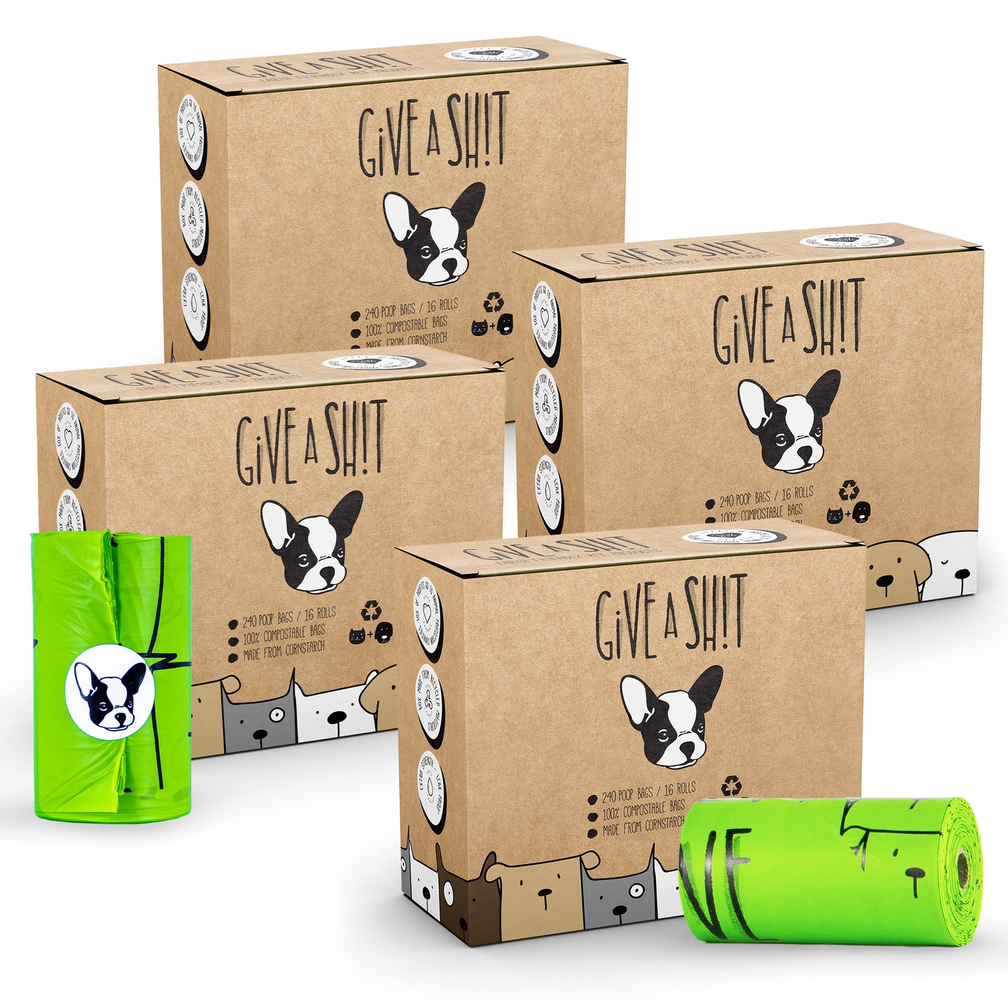 Certified Compostable Dog Poop Bags