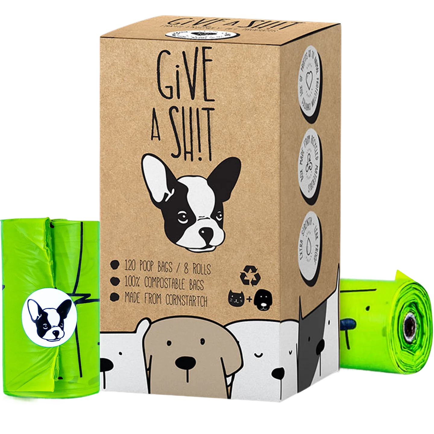 Certified Compostable Dog Poop Bags