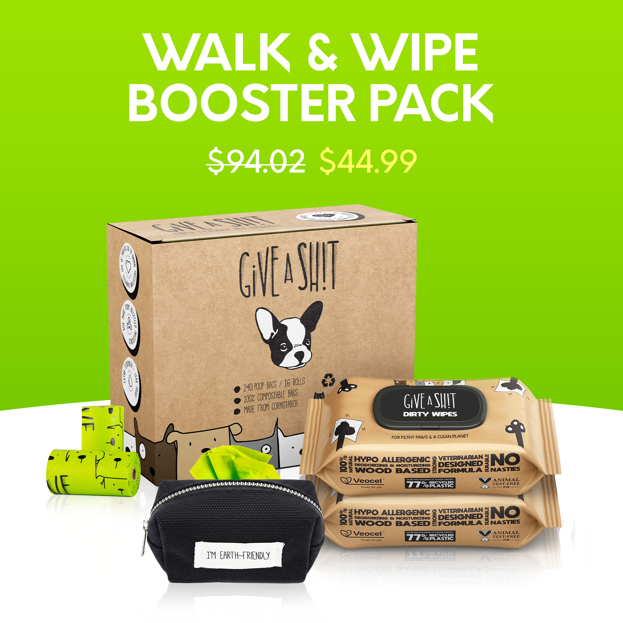 WALK & WIPE BOOSTER PACK
