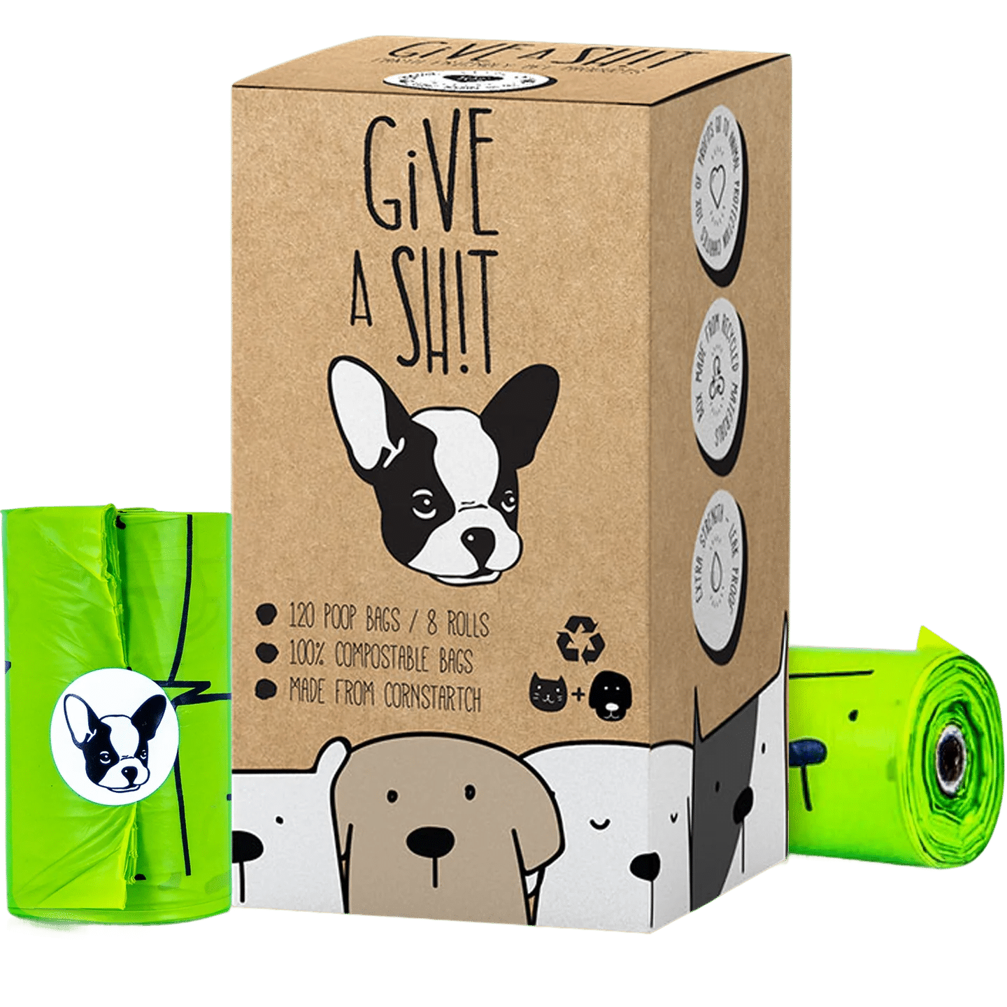 Certified Compostable Dog Poop Bags