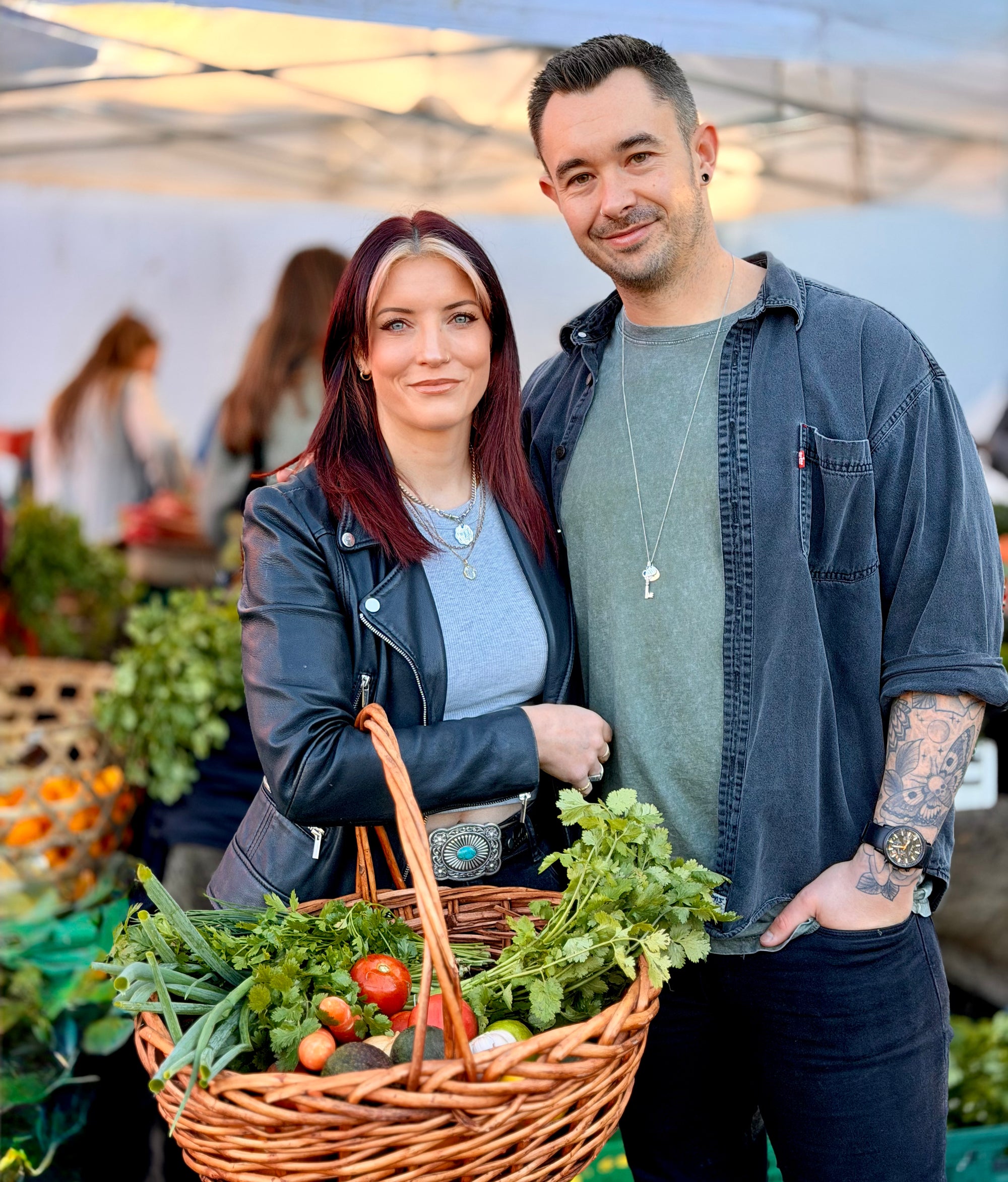 Curtis and Katie, founders of Give a Sh!t