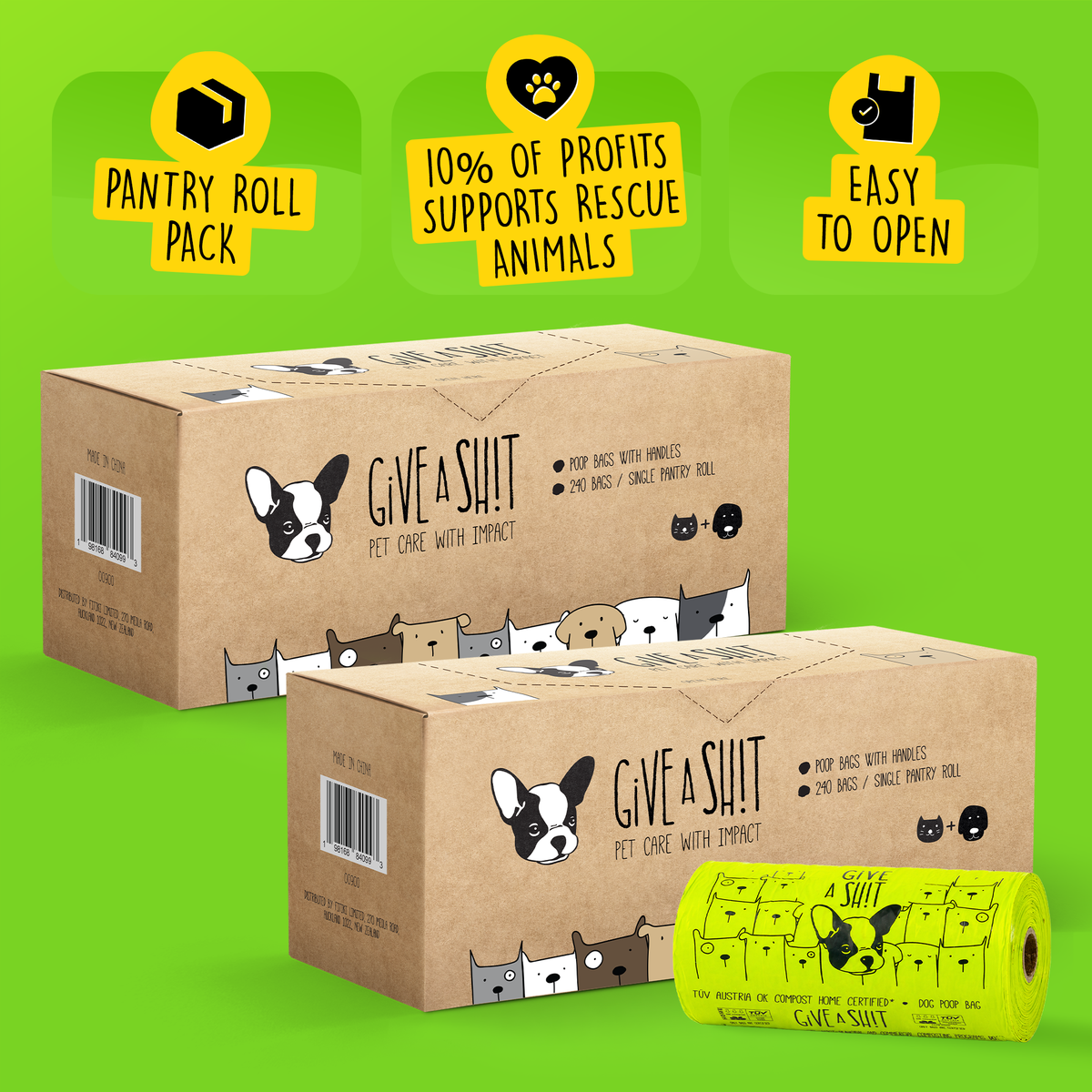 480 Bags (2 x Pantry Roll)