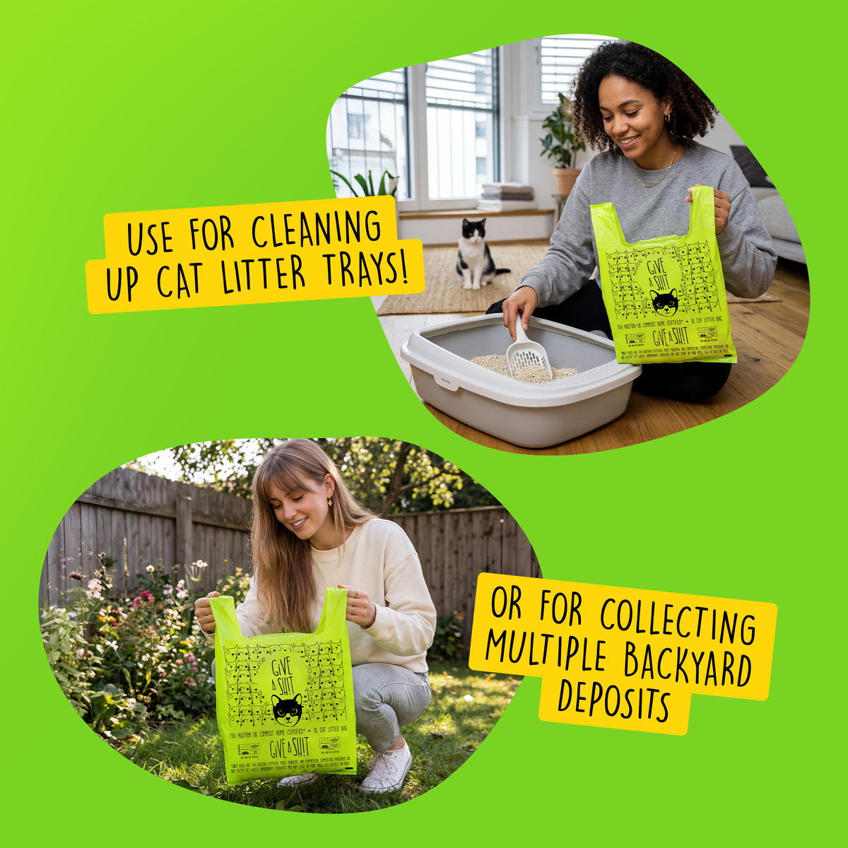 Extra Large Cat Litter Bags with Handles
